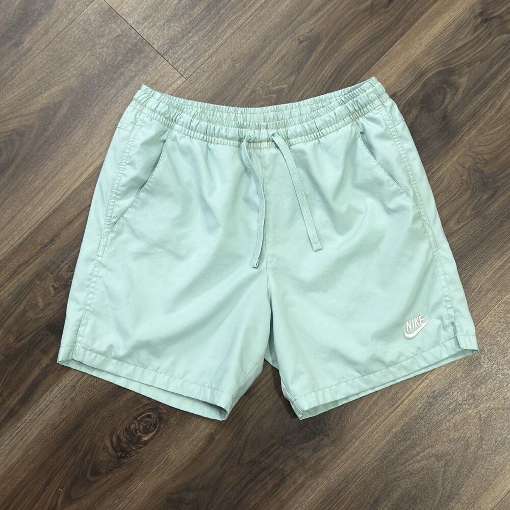 Nike Woven Flow Turquoise 6" Shorts Men’s Size Small